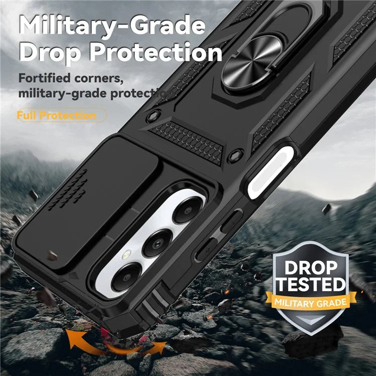 For Samsung Galaxy A05s 4G Armour Case Ring Holder Kickstand Protective Phone Cover