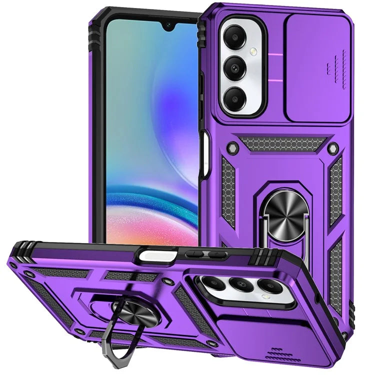 For Samsung Galaxy A05s 4G Armour Case Ring Holder Kickstand Protective Phone Cover