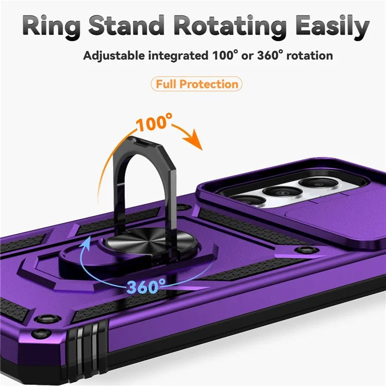 For Samsung Galaxy A05s 4G Armour Case Ring Holder Kickstand Protective Phone Cover