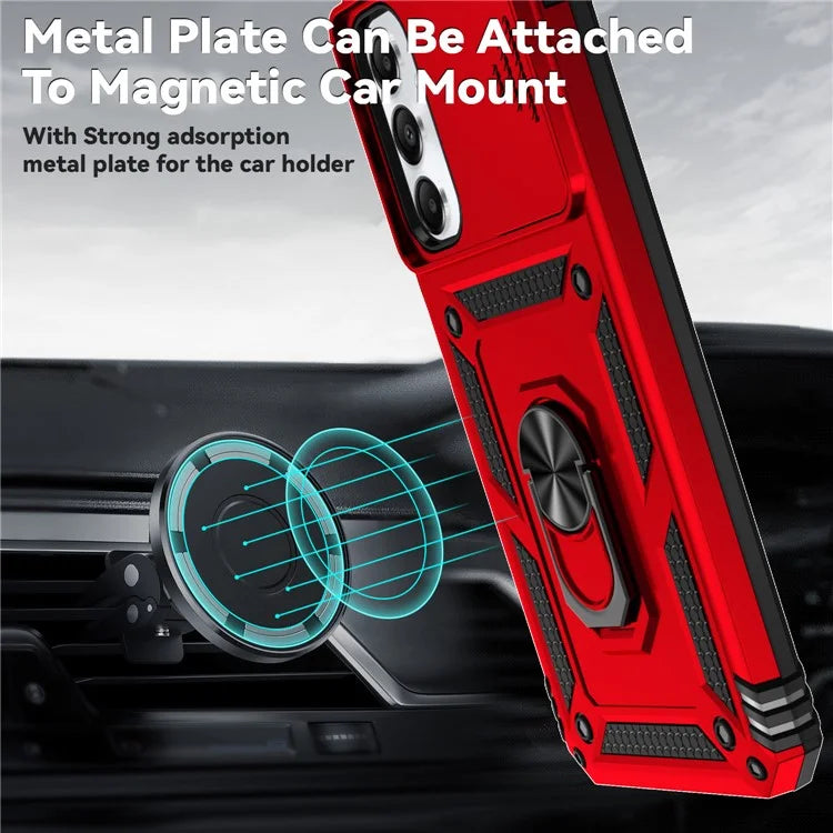 For Samsung Galaxy A05s 4G Armour Case Ring Holder Kickstand Protective Phone Cover