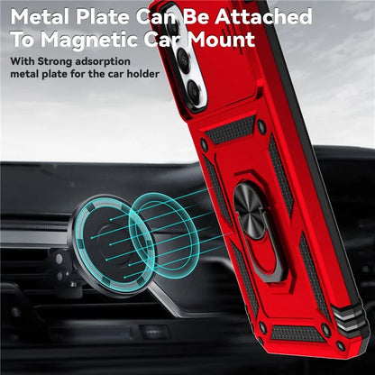 For Samsung Galaxy A05s 4G Armour Case Ring Holder Kickstand Protective Phone Cover