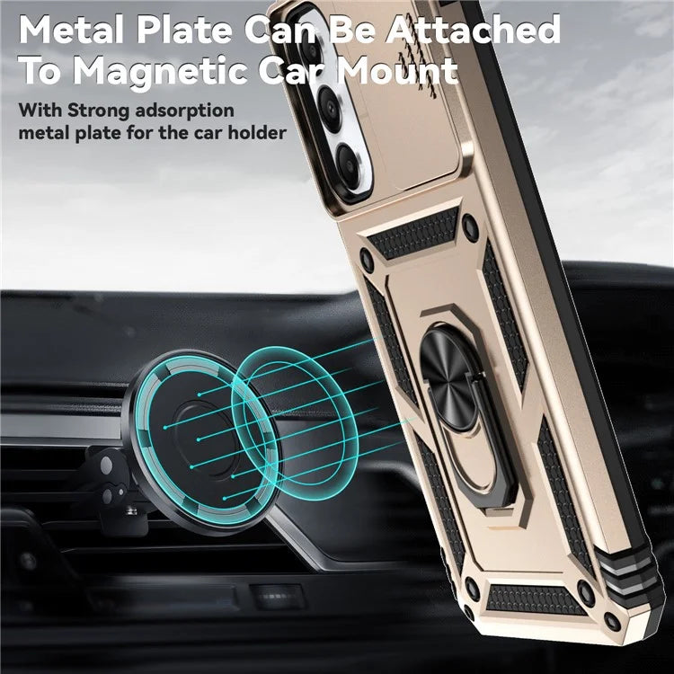 For Samsung Galaxy A05s 4G Armour Case Ring Holder Kickstand Protective Phone Cover
