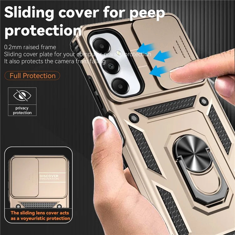 For Samsung Galaxy A05s 4G Armour Case Ring Holder Kickstand Protective Phone Cover