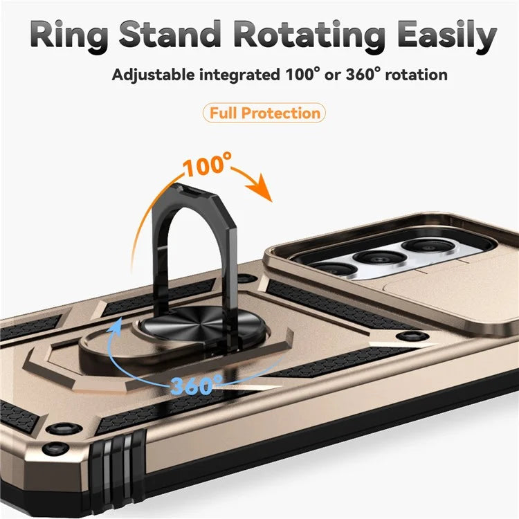 For Samsung Galaxy A05s 4G Armour Case Ring Holder Kickstand Protective Phone Cover