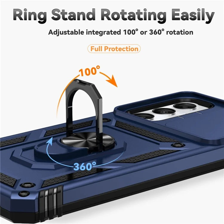 For Samsung Galaxy A05s 4G Armour Case Ring Holder Kickstand Protective Phone Cover