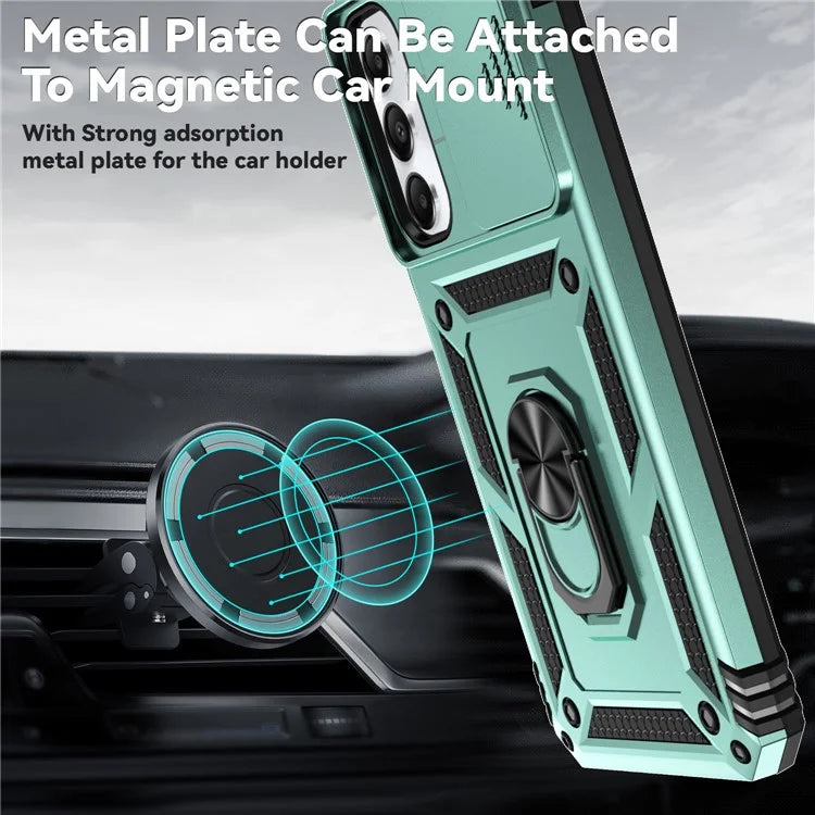For Samsung Galaxy A05s 4G Armour Case Ring Holder Kickstand Protective Phone Cover