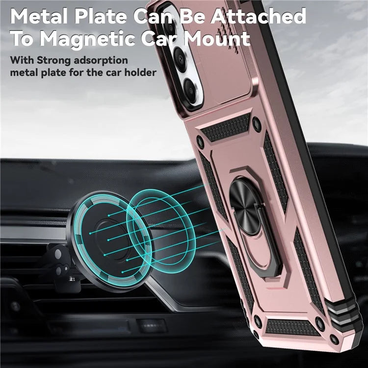 For Samsung Galaxy A05s 4G Armour Case Ring Holder Kickstand Protective Phone Cover