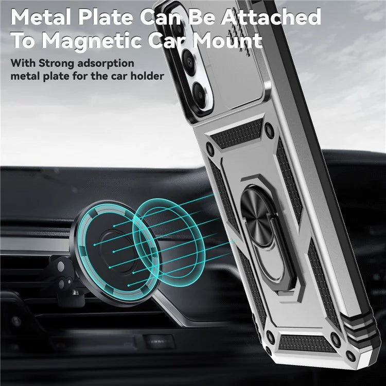 For Samsung Galaxy A05s 4G Armour Case Ring Holder Kickstand Protective Phone Cover