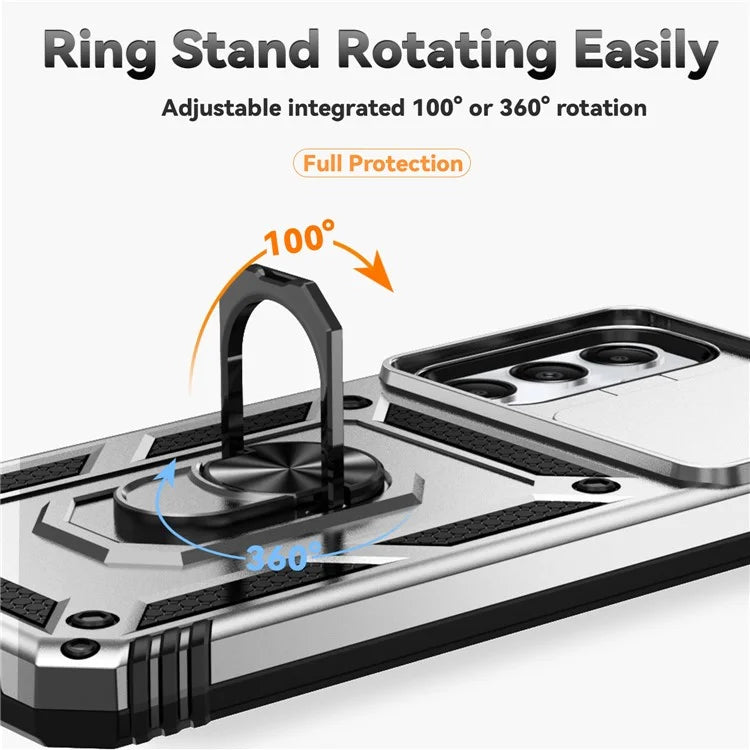 For Samsung Galaxy A05s 4G Armour Case Ring Holder Kickstand Protective Phone Cover