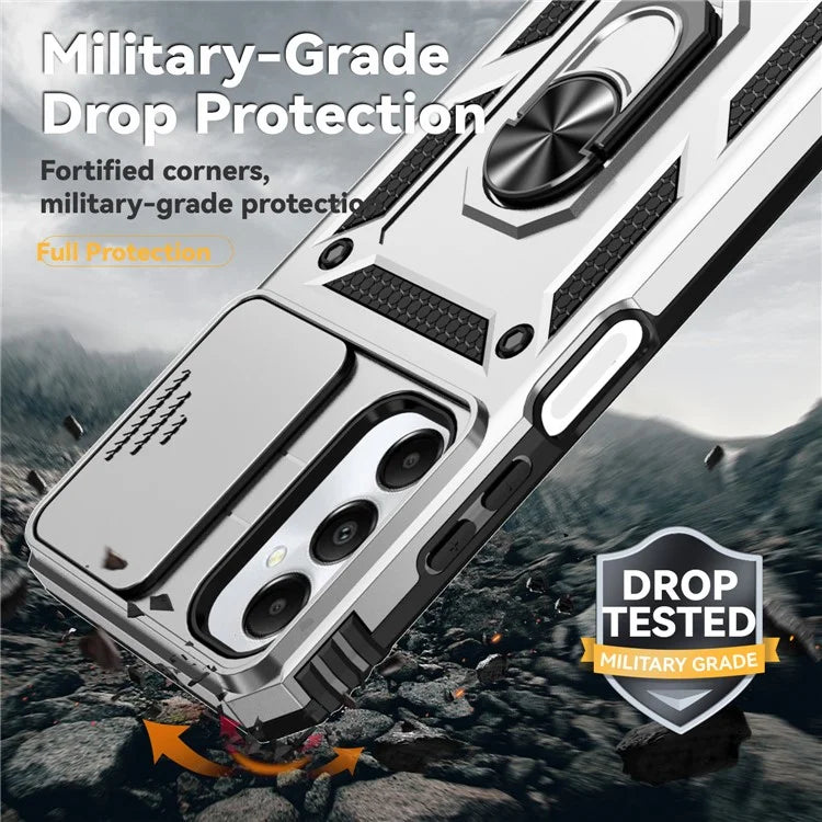For Samsung Galaxy A05s 4G Armour Case Ring Holder Kickstand Protective Phone Cover