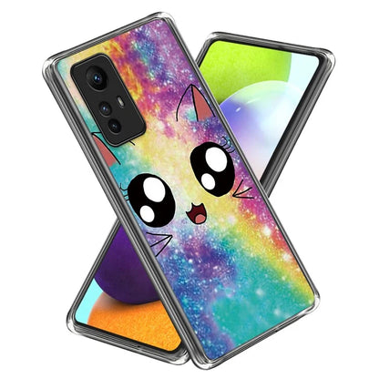 For Xiaomi Redmi Note 12S 4G TPU Case Anti-Scratch Printing Pattern Phone Cover