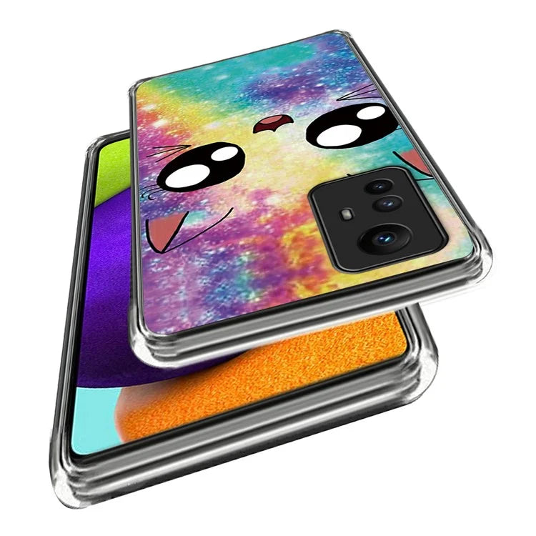 For Xiaomi Redmi Note 12S 4G TPU Case Anti-Scratch Printing Pattern Phone Cover