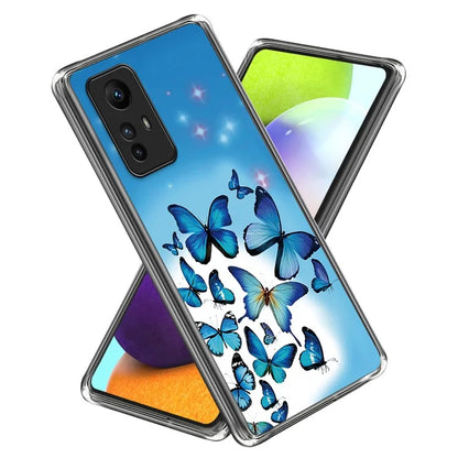 For Xiaomi Redmi Note 12S 4G TPU Case Anti-Scratch Printing Pattern Phone Cover