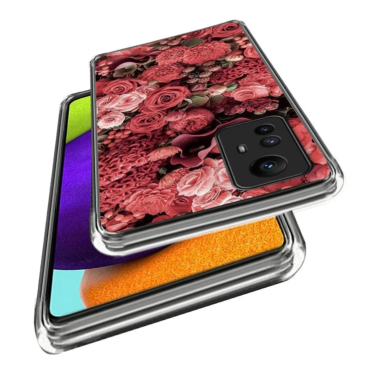 For Xiaomi Redmi Note 12S 4G TPU Case Anti-Scratch Printing Pattern Phone Cover