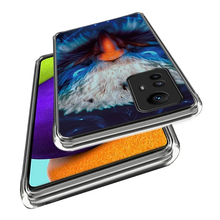 For Xiaomi Redmi Note 12S 4G TPU Case Anti-Scratch Printing Pattern Phone Cover