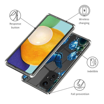 For Xiaomi Redmi Note 12S 4G TPU Case Anti-Scratch Printing Pattern Phone Cover