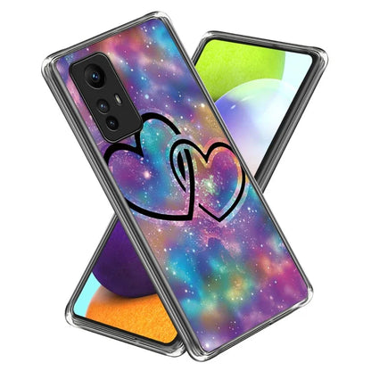For Xiaomi Redmi Note 12S 4G TPU Case Anti-Scratch Printing Pattern Phone Cover