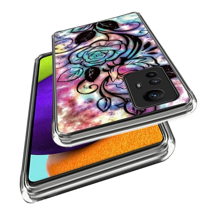 For Xiaomi Redmi Note 12S 4G TPU Case Anti-Scratch Printing Pattern Phone Cover