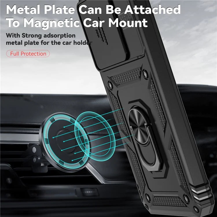 For Xiaomi 13T Pro / 13T / Redmi K60 Ultra Phone Case Camera Protection Ring Kickstand Cover
