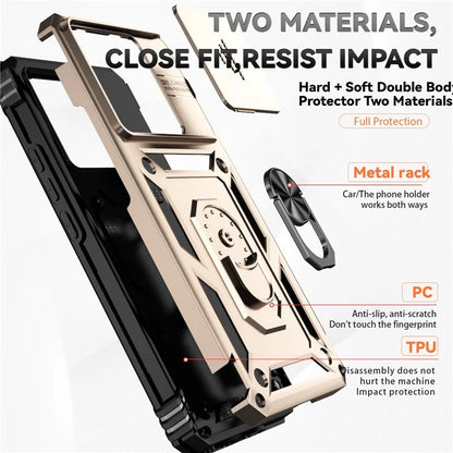 For Xiaomi 13T Pro / 13T / Redmi K60 Ultra Phone Case Camera Protection Ring Kickstand Cover
