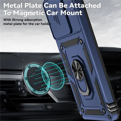 For Xiaomi 13T Pro / 13T / Redmi K60 Ultra Phone Case Camera Protection Ring Kickstand Cover