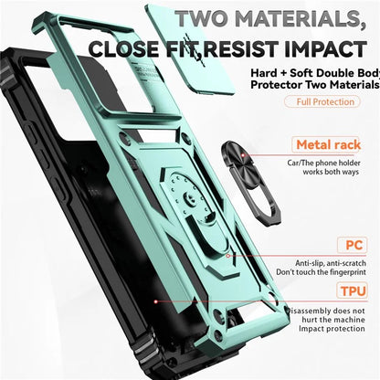 For Xiaomi 13T Pro / 13T / Redmi K60 Ultra Phone Case Camera Protection Ring Kickstand Cover
