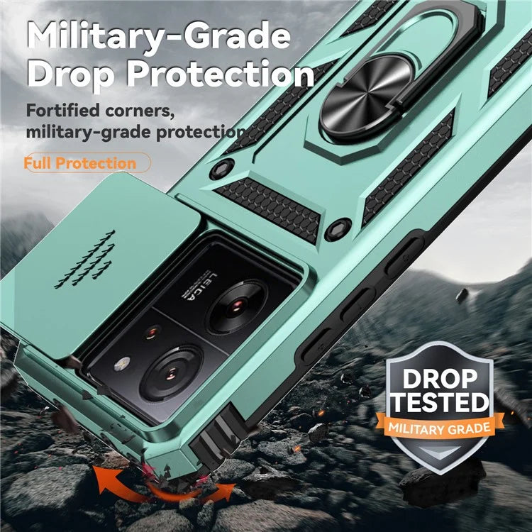 For Xiaomi 13T Pro / 13T / Redmi K60 Ultra Phone Case Camera Protection Ring Kickstand Cover