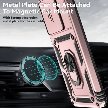For Xiaomi 13T Pro / 13T / Redmi K60 Ultra Phone Case Camera Protection Ring Kickstand Cover