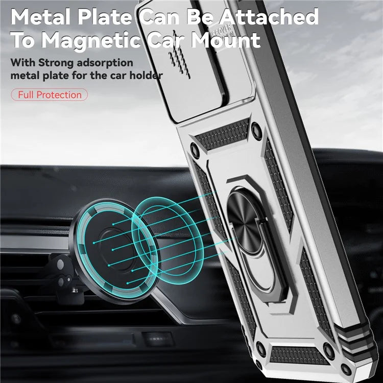For Xiaomi 13T Pro / 13T / Redmi K60 Ultra Phone Case Camera Protection Ring Kickstand Cover