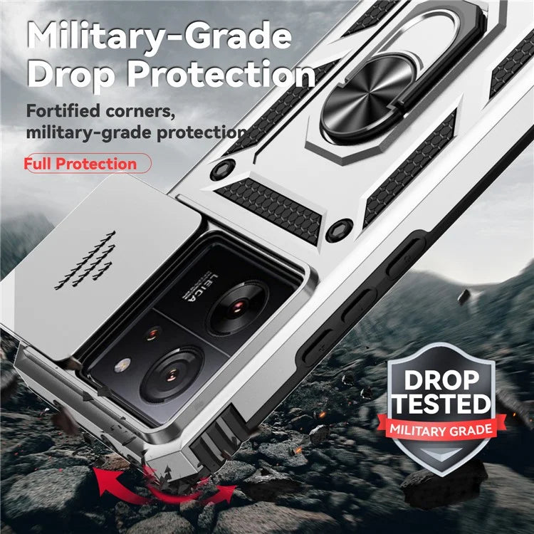 For Xiaomi 13T Pro / 13T / Redmi K60 Ultra Phone Case Camera Protection Ring Kickstand Cover