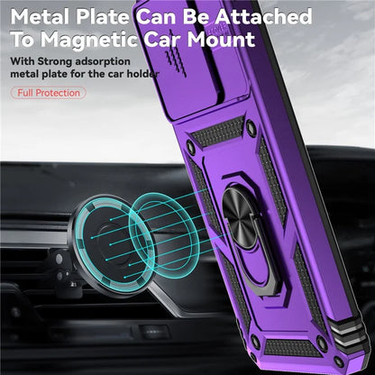 For Xiaomi 13T Pro / 13T / Redmi K60 Ultra Phone Case Camera Protection Ring Kickstand Cover