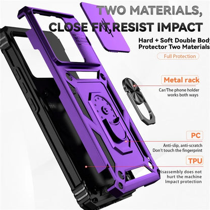 For Xiaomi 13T Pro / 13T / Redmi K60 Ultra Phone Case Camera Protection Ring Kickstand Cover