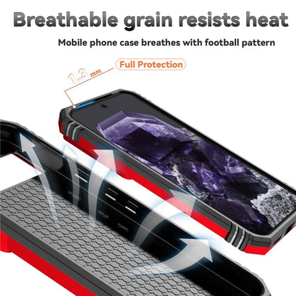 For Google Pixel 8a Phone Case PC+TPU Dual Layer Shockproof Cover Slide Camera Protection