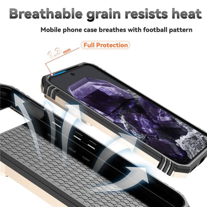 For Google Pixel 8a Phone Case PC+TPU Dual Layer Shockproof Cover Slide Camera Protection