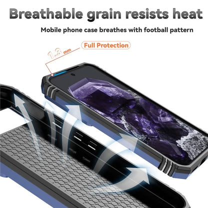 For Google Pixel 8a Phone Case PC+TPU Dual Layer Shockproof Cover Slide Camera Protection