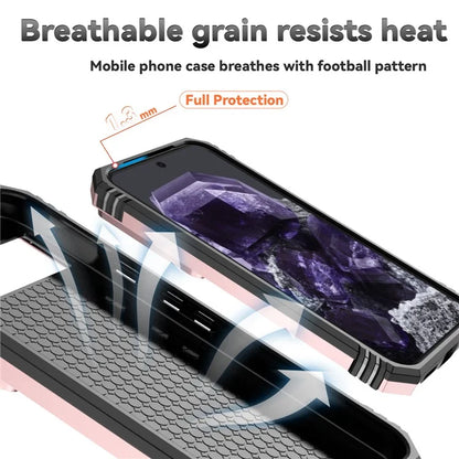 For Google Pixel 8a Phone Case PC+TPU Dual Layer Shockproof Cover Slide Camera Protection