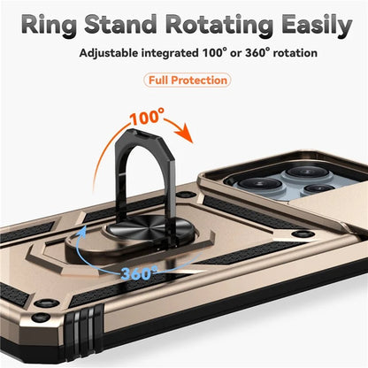 For Xiaomi Redmi 12 4G / 5G (Global) / Poco M6 Pro 5G Phone Case with Slide Camera Cover Anti-Scratch
