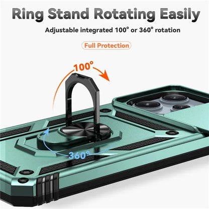For Xiaomi Redmi 12 4G / 5G (Global) / Poco M6 Pro 5G Phone Case with Slide Camera Cover Anti-Scratch