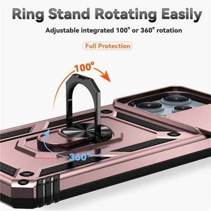 For Xiaomi Redmi 12 4G / 5G (Global) / Poco M6 Pro 5G Phone Case with Slide Camera Cover Anti-Scratch