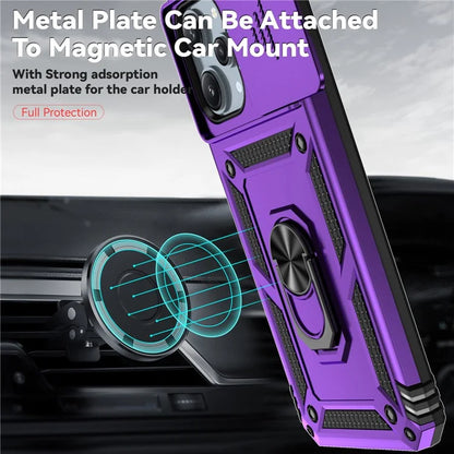 For Xiaomi Redmi 12 4G / 5G (Global) / Poco M6 Pro 5G Phone Case with Slide Camera Cover Anti-Scratch