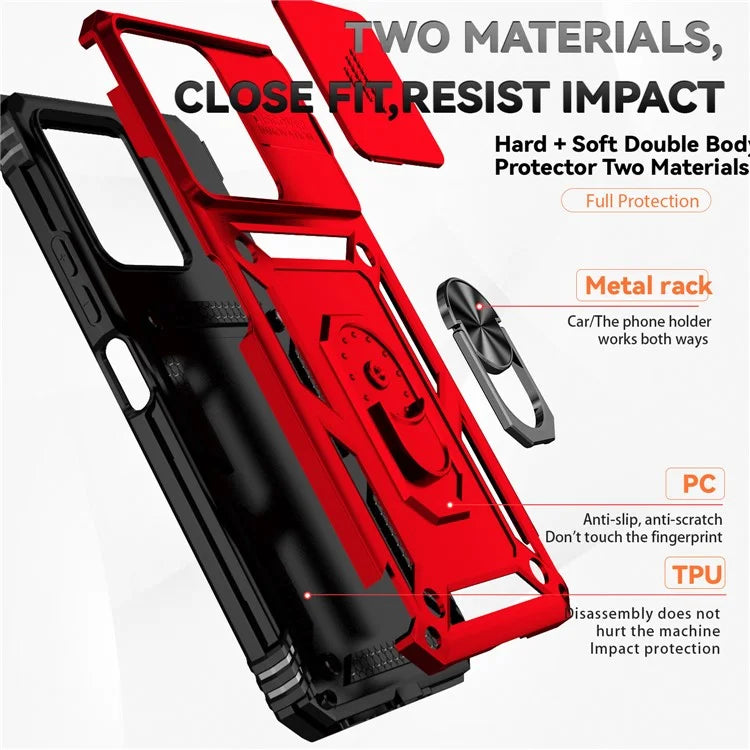 For Xiaomi Redmi 13C 4G / Poco C65 4G Phone Case Military Grade Camera Protection Cover