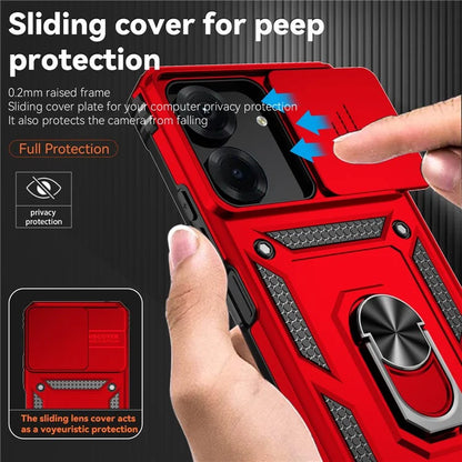 For Xiaomi Redmi 13C 4G / Poco C65 4G Phone Case Military Grade Camera Protection Cover