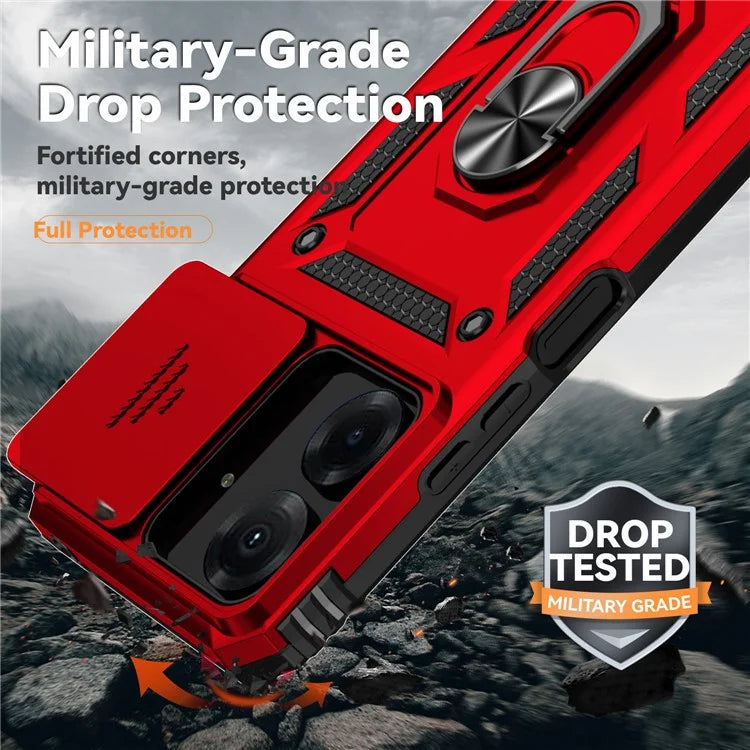 For Xiaomi Redmi 13C 4G / Poco C65 4G Phone Case Military Grade Camera Protection Cover