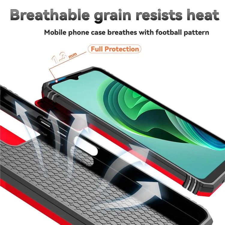 For Xiaomi Redmi 13C 4G / Poco C65 4G Phone Case Military Grade Camera Protection Cover