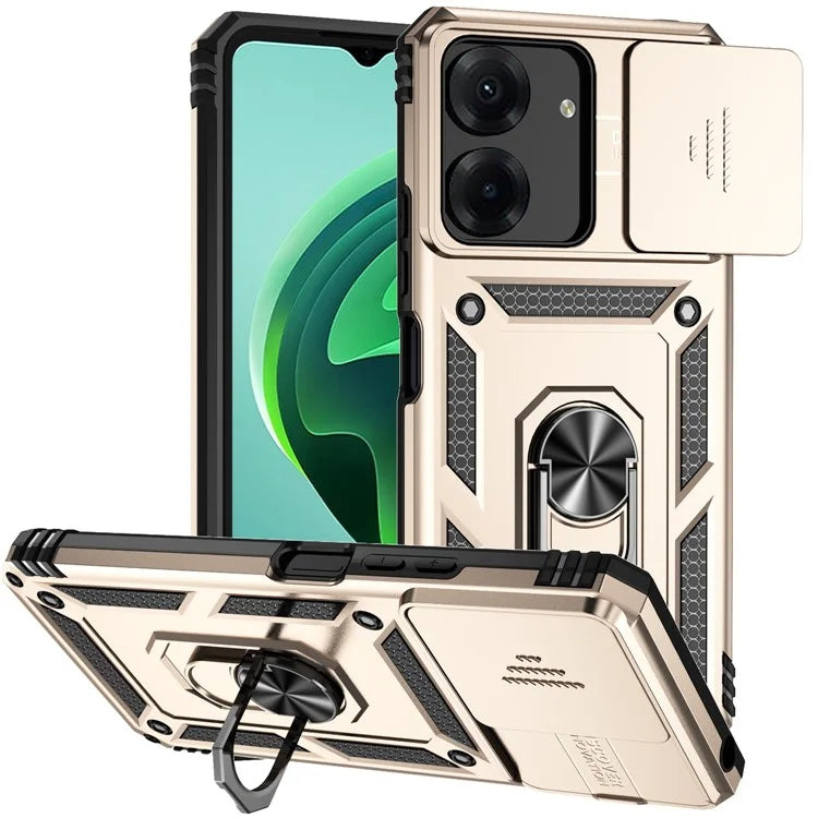 For Xiaomi Redmi 13C 4G / Poco C65 4G Phone Case Military Grade Camera Protection Cover