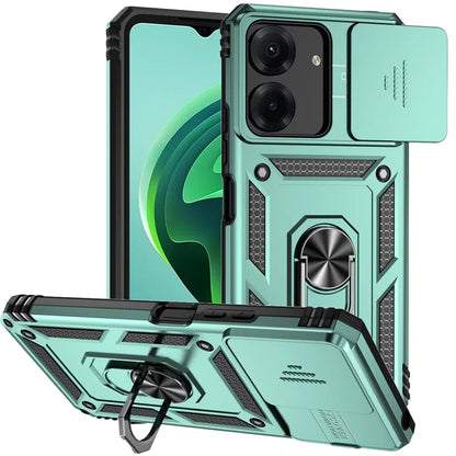 For Xiaomi Redmi 13C 4G / Poco C65 4G Phone Case Military Grade Camera Protection Cover