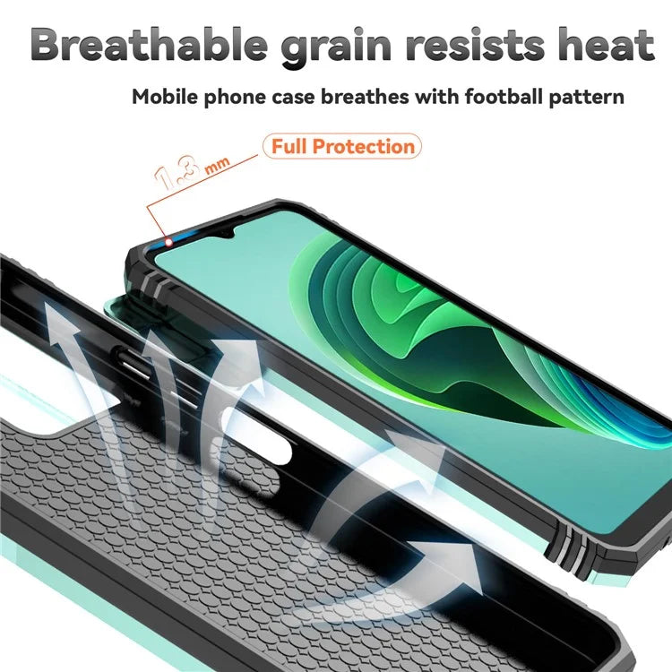 For Xiaomi Redmi 13C 4G / Poco C65 4G Phone Case Military Grade Camera Protection Cover