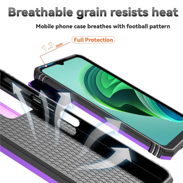 For Xiaomi Redmi 13C 4G / Poco C65 4G Phone Case Military Grade Camera Protection Cover