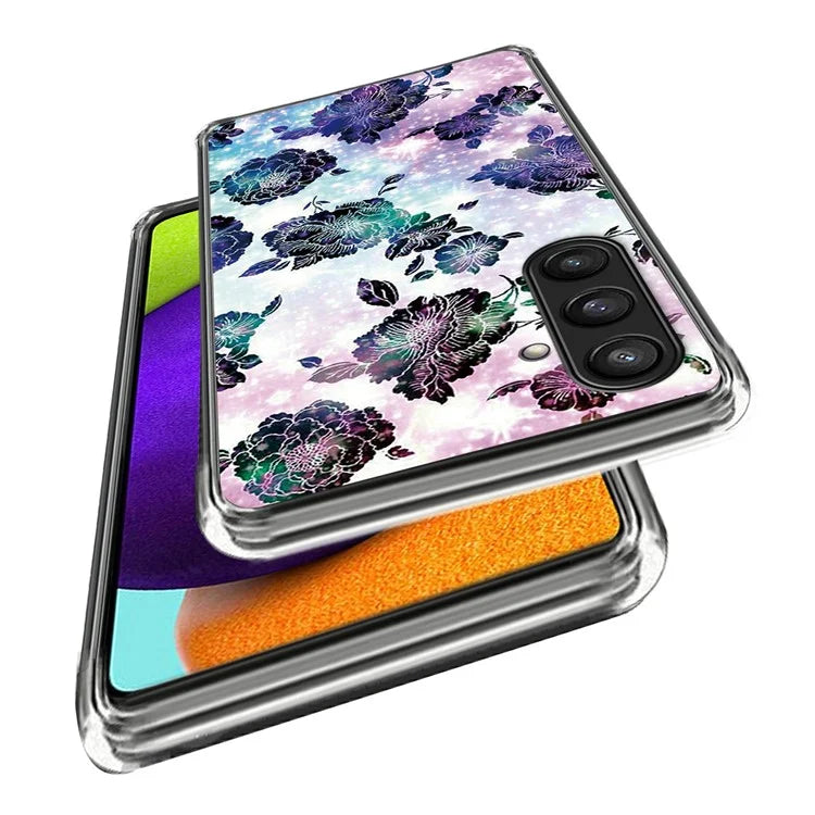 For Samsung Galaxy S24 Case Pattern Flexible TPU Phone Back Cover Shell