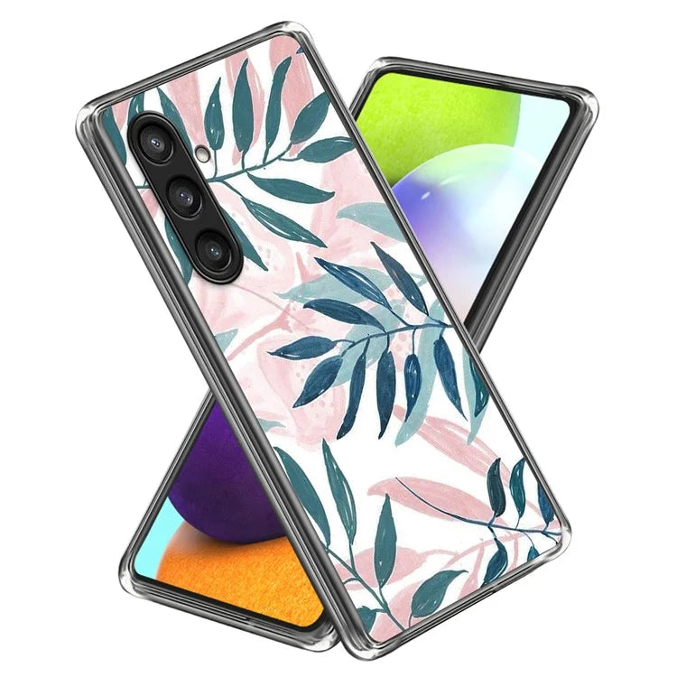 For Samsung Galaxy S24 Case Pattern Flexible TPU Phone Back Cover Shell